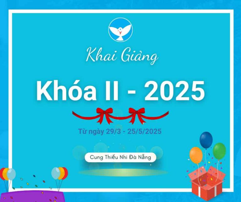 Chiêu sinh các lớp năng khiếu – Khóa II.2025
