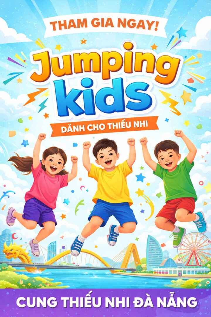 Khung nội dung buổi học Jumping Kids